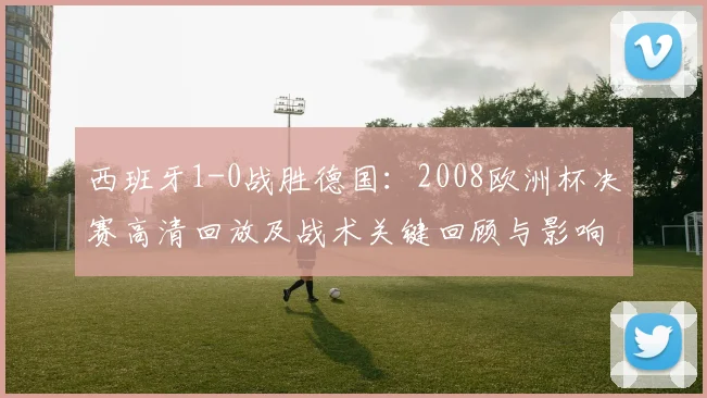 西班牙1-0战胜德国：2008欧洲杯决赛高清回放及战术关键回顾与影响看点
